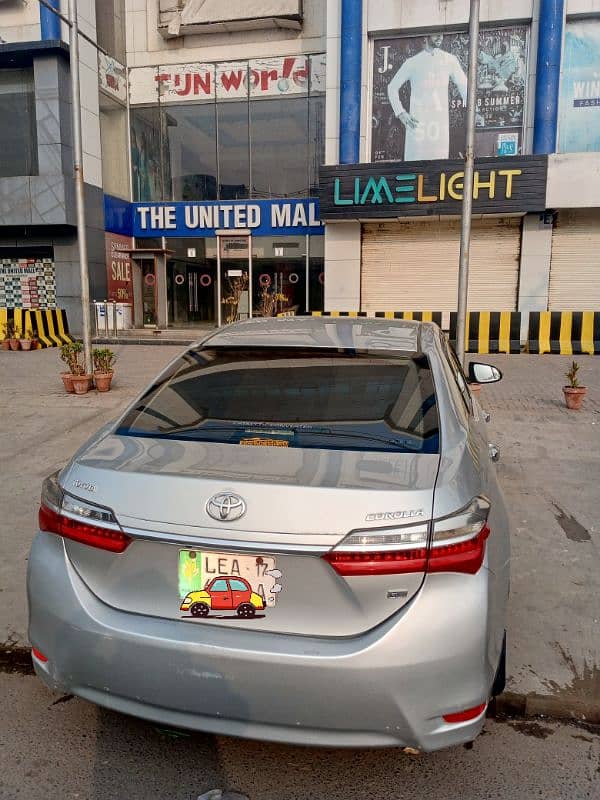 Toyota Corolla GLI 2017 New shape, Lahore registered 3