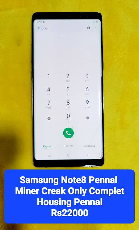 Samsung Note 8 Pennal Availble 4