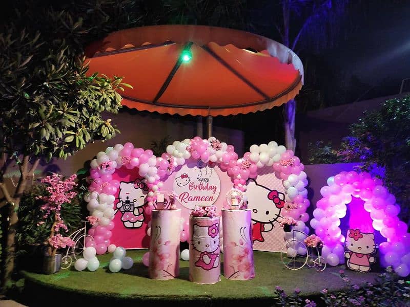 Event Planners, Birthday decorations, flower & light decor, funfairs 11