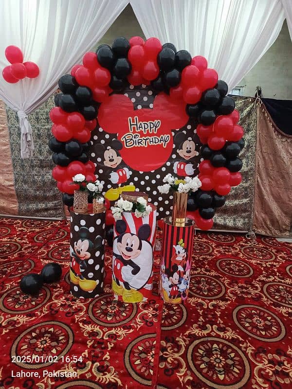 Event Planners, Birthday decorations, flower & light decor, funfairs 13