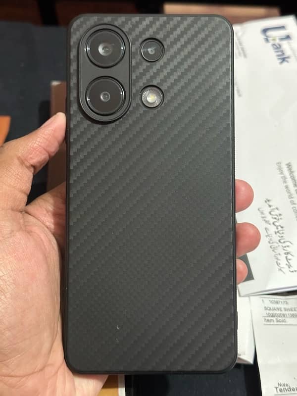 Redmi note 13 almost new with 7 months warranty 8/128 pta approve 7