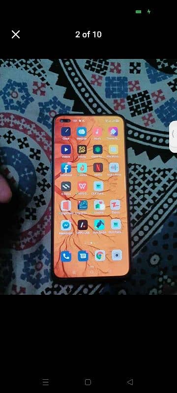 Oppo f17 pro one sim pta above sim 2 non pta 0