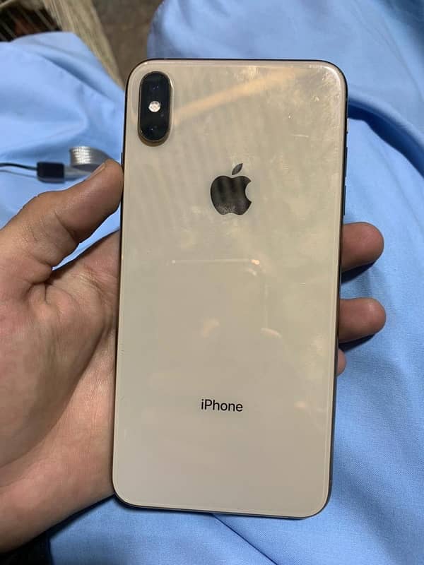 iphone xs max 64 bg 75 bt all ok sarf water pack ni ha 0