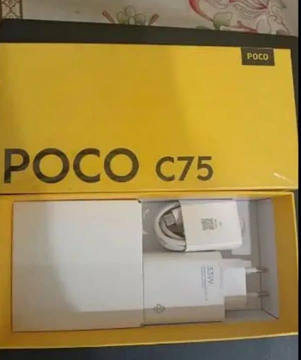 Poco c75 8/256 exchange possible read add 3