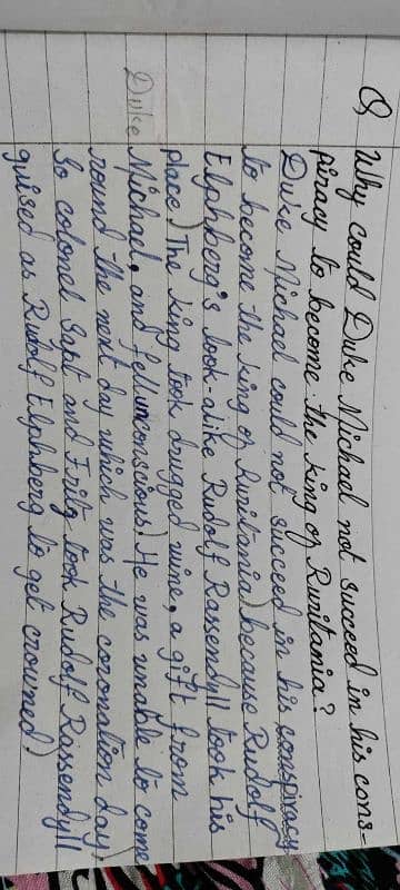 Handwriting Assignment work 2