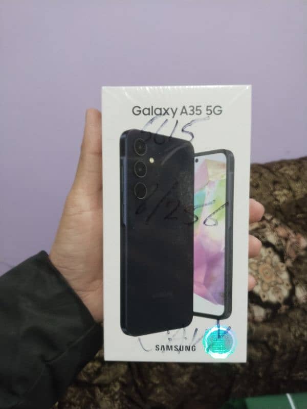 Samsung Galaxy A35 5G 8+8/256 box pack original color Awesome Navy 0