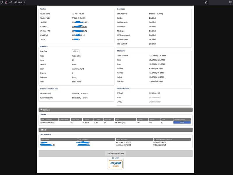 TP-Link Archer C9 V3 EU Router - DD-WRT Custom Firmware 7