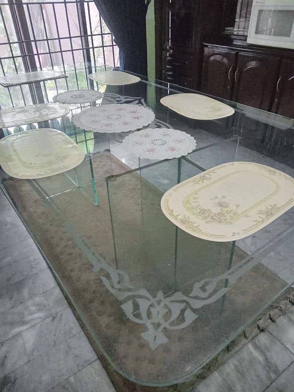 Dining Table Glass 1