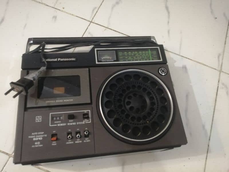 Antique Genuine Japanese Tape Recorder & Radio 5