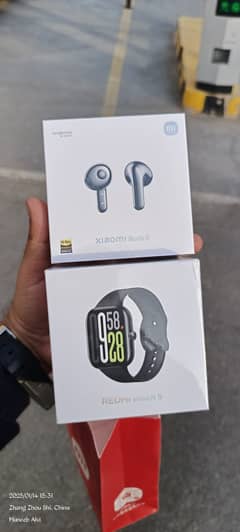 Xiaomi Buds 5 and Xiaomi Watch 5 (New Arrival)