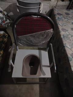 IRON COMMODE CHAIR FOR SALE