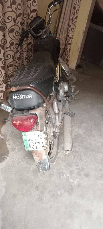 honda cd 70 bike good condition 2