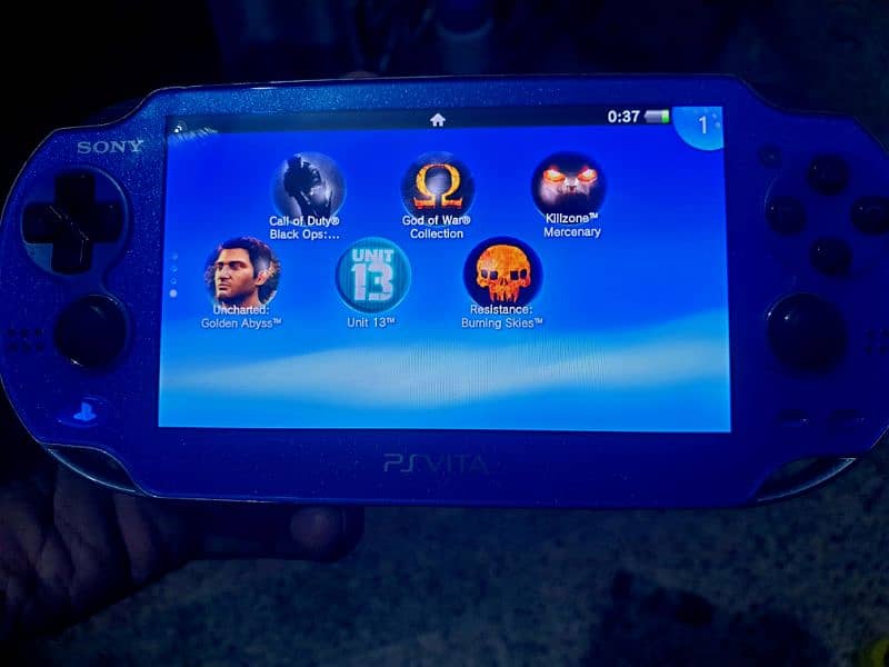 Ps vita 1000 special Saphire Blue 5