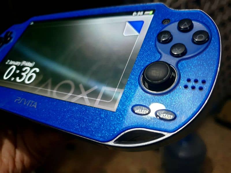 Ps vita 1000 special Saphire Blue 6