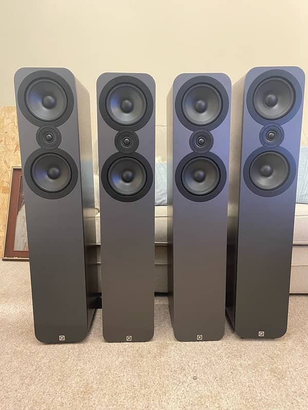 British Award winners Q Acoustics Speakers + TDL + Dali & Tannoy 1