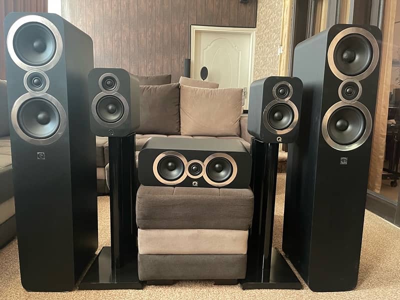 British Award winners Q Acoustics Speakers + TDL + Dali & Tannoy 10