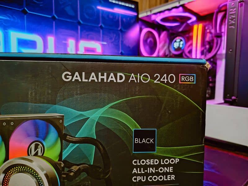 Lian li galahad cpu cooler 240 aio with box 1