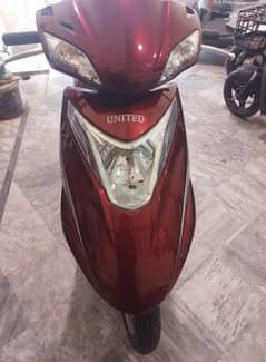 united scooty 100cc petrol 2019