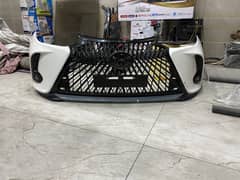 Yaris rs front bumper