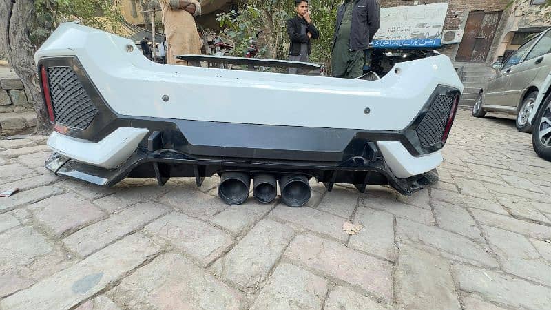 Honda Civic 2016 to 2021 Si Bumpers 3