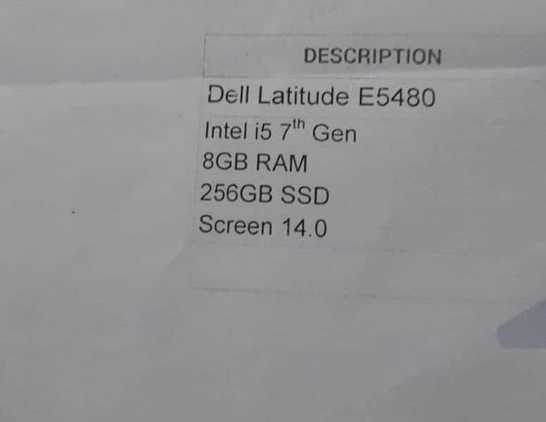 Dell Latitude Core i5 7th Gen 9