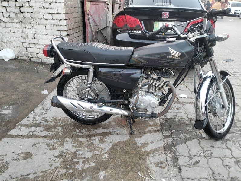 Honda 125 2020 Model Silver Number 0