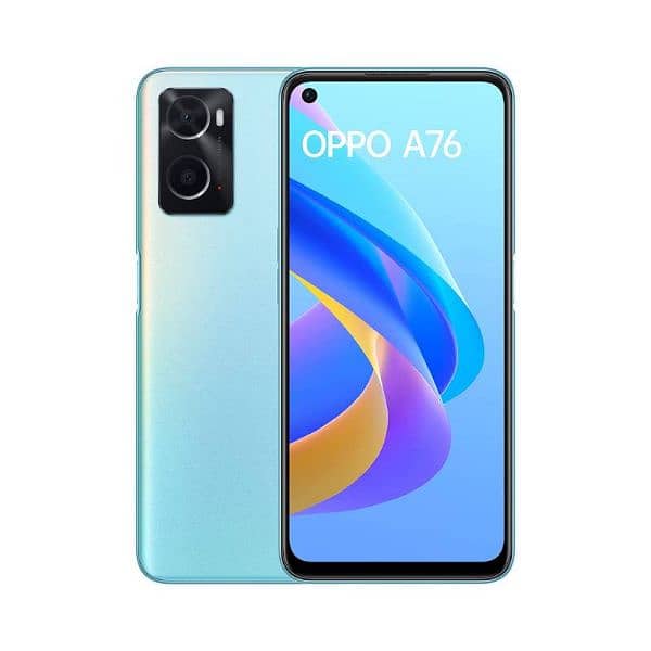 oppo a76 6/128gb box with 0