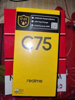 Realme C75 "Box Packed"(Pin Pack) Brand New Non Active 8/128