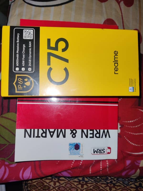 Realme C75 "Box Packed"(Pin Pack) Brand New Non Active 1