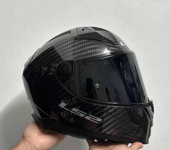 Ls2 black  helmet 2