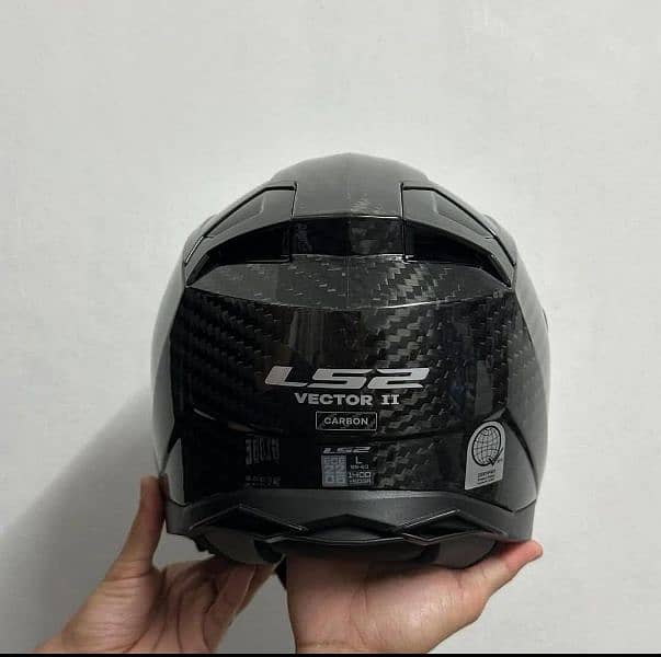 Ls2 black  helmet 3