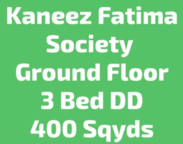 3 Bed DD - Kaneez Fatima Sc. 0