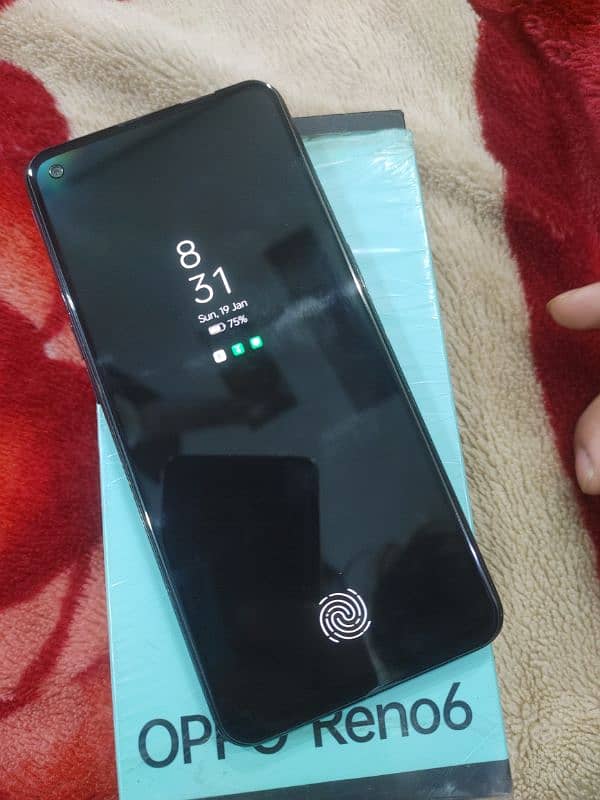 Oppo Reno 6 complete box 0