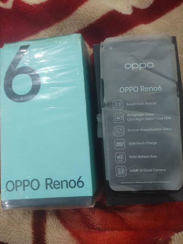 Oppo Reno 6 complete box 1