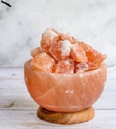 Himalayan Pink Salt Lamp Table lamps for Decoration and Health