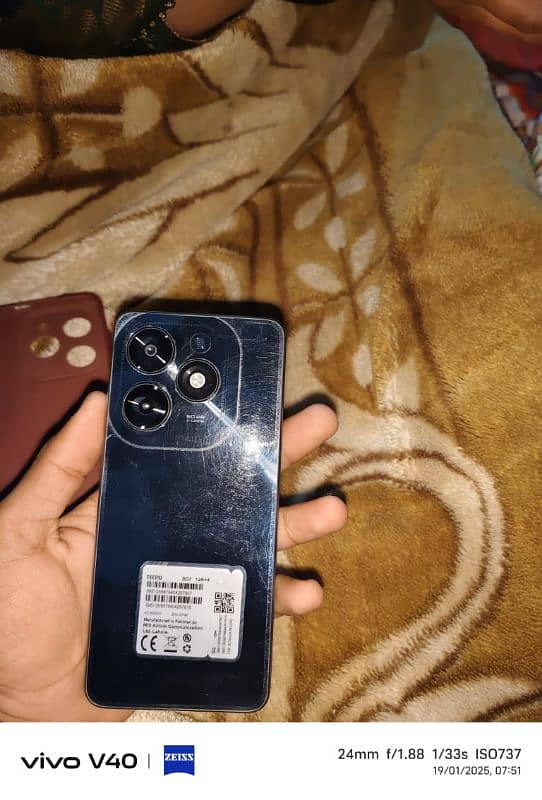 Tecno spark 20c 10/10 black colour 0