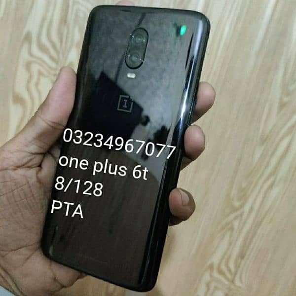 Gamer's mobile one plus 6T. 8gb 128/ All orignal/ 10/9 0