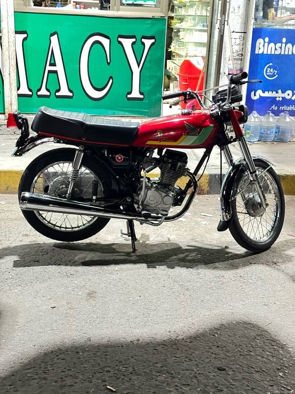 honda 125 2003 model complete restore original parts 9