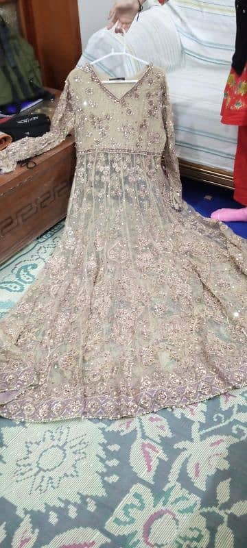 Bridal Lehnga | Walima Dress | Valima Maxi | Nikkah Frock 4