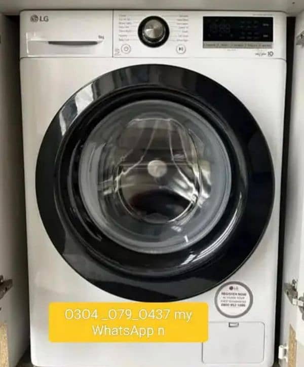 LG Direct drive 9kg washing machine for the 0