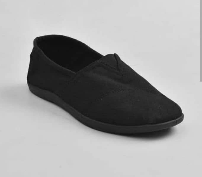 Toms unisex syanno black canvas shoes 1