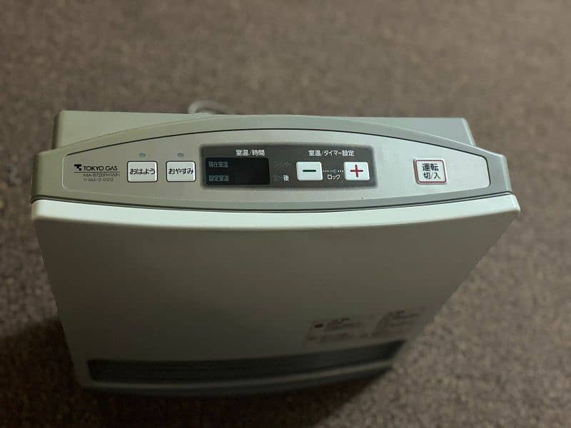 Japanese heater 220volt convertef 2