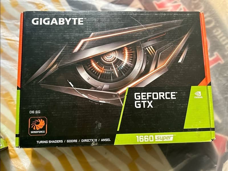 Gigabyte GTX 1660 Super 6gb With Box 0