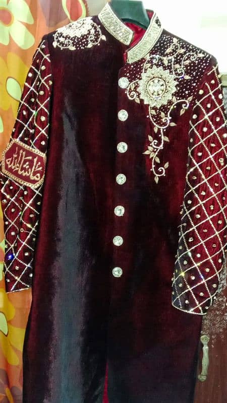 mehron color new sherwani men 1