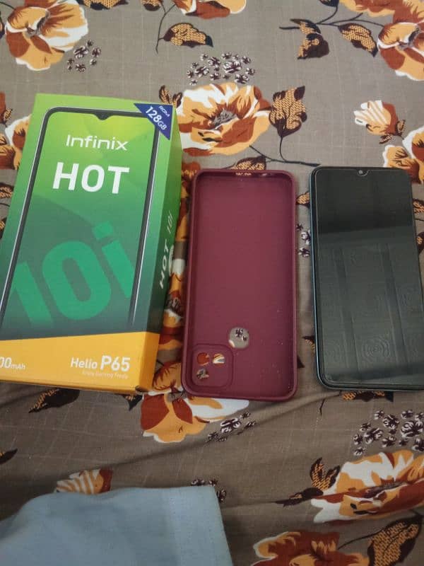 Infinix hot 10i 4/128 whtsp 03477769205 0