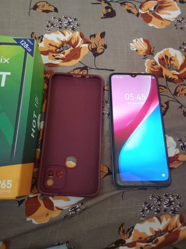 Infinix hot 10i 4/128 whtsp 03477769205 1