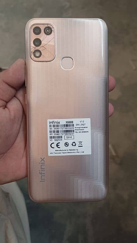 Infinix Hot 11play 4/64 box available pta approved 1