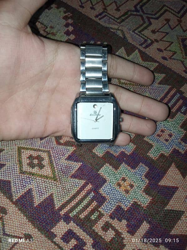 Baishang Quartz White Watch 2