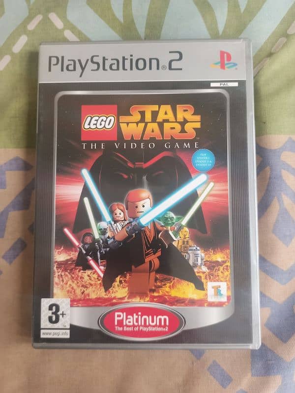 PS2 Star Wars PLATANIUM EDITION. 0