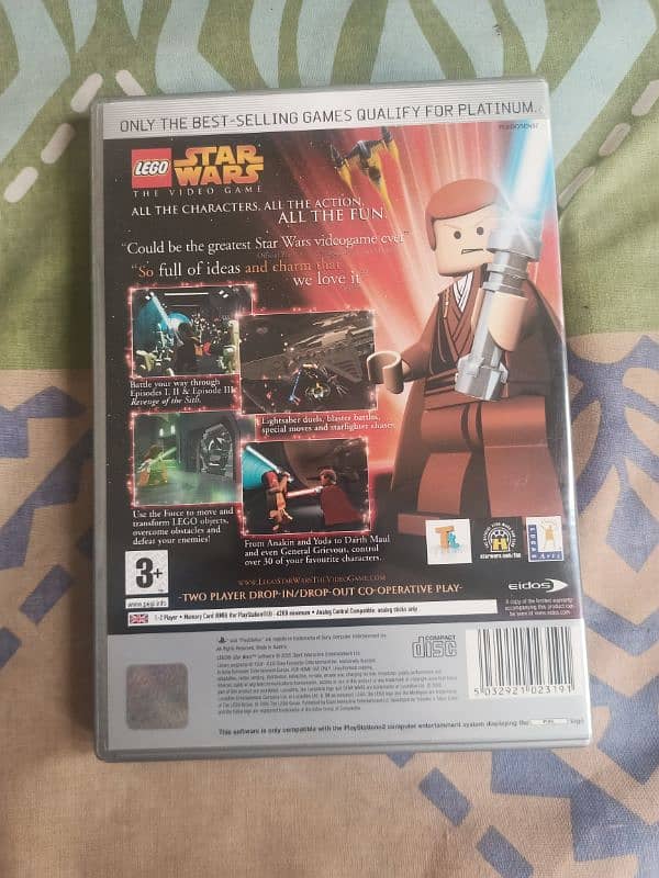 PS2 Star Wars PLATANIUM EDITION. 1